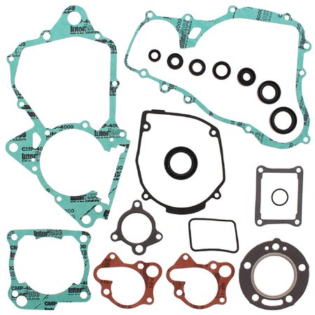 WINDEROSA Gasket Kit With Oil Seals for Honda CR 125 R 86 1986 811232
